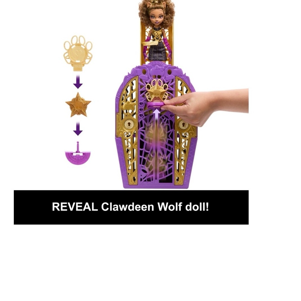 Monster High Skulltimate Secrets Hauntlywood Mystery Doll , Clawdeen Wolf. NEW!! - Picture 3 of 8